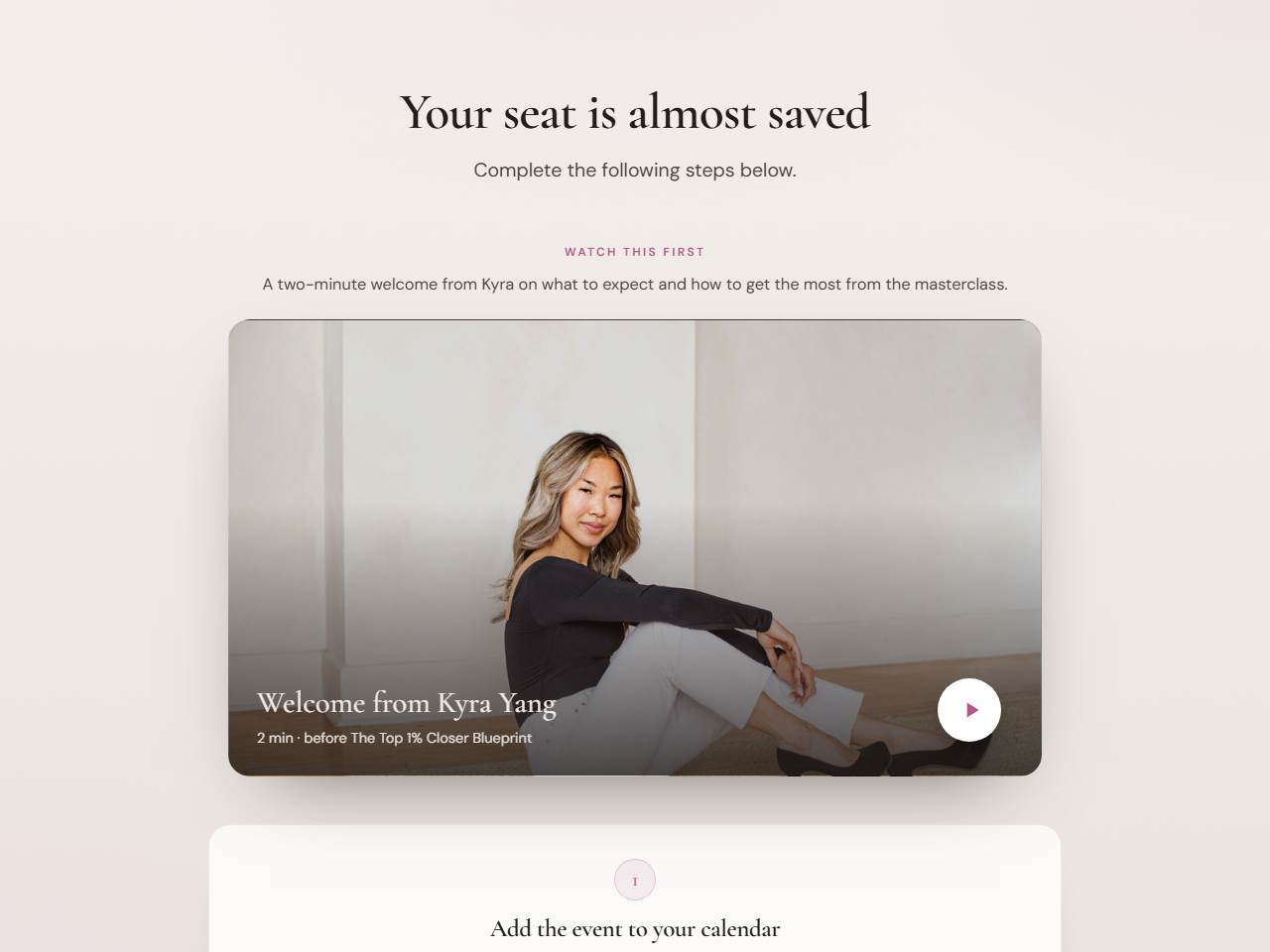 Thank-you page preview